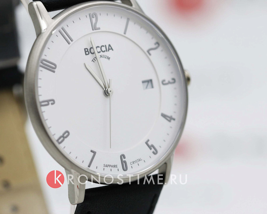 Часы Boccia Titanium 3607-02 — женские, кожаный