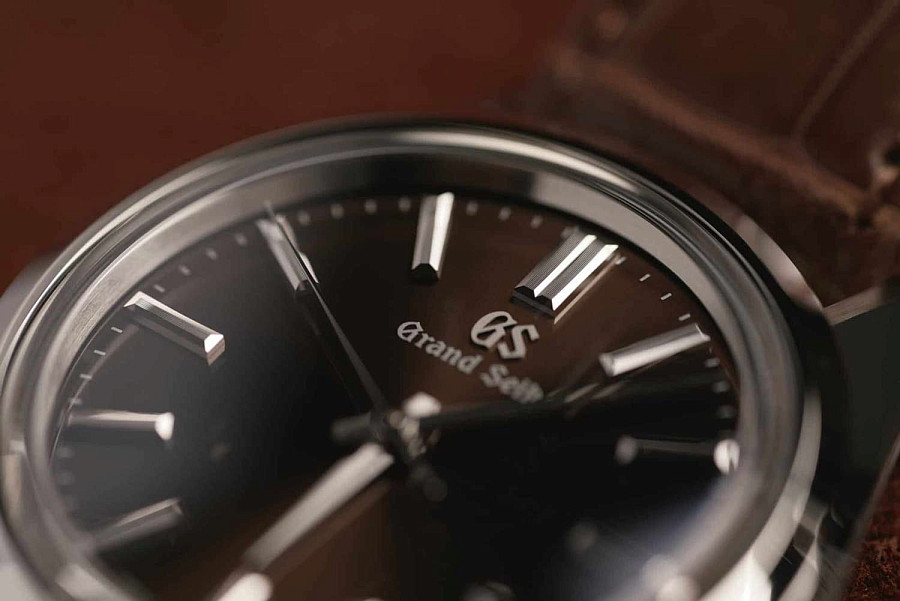 Часы Seiko Grand Seiko SBGW293G — коричневый, металл сталь