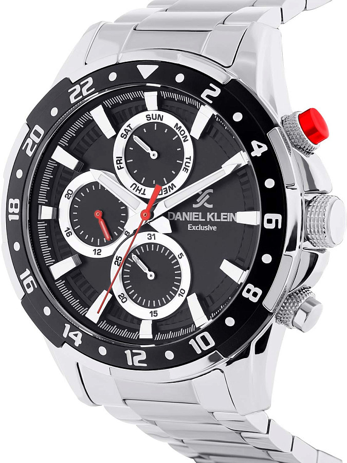 Часы Daniel Klein Exclusive DK.1.13642-1 — кварцевые, сталь металл