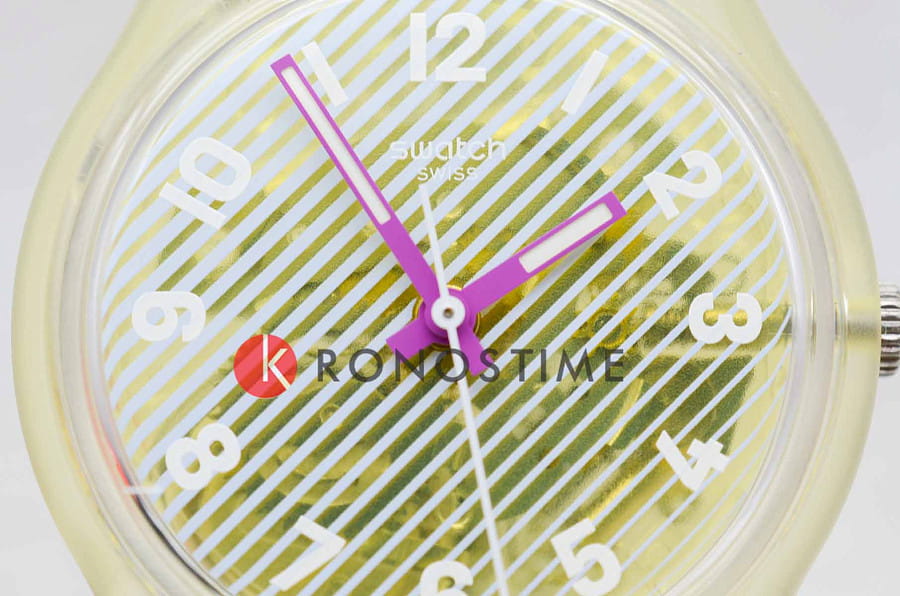 Часы Swatch Wavelengths Of Sand SO28J102 — силикон, женские