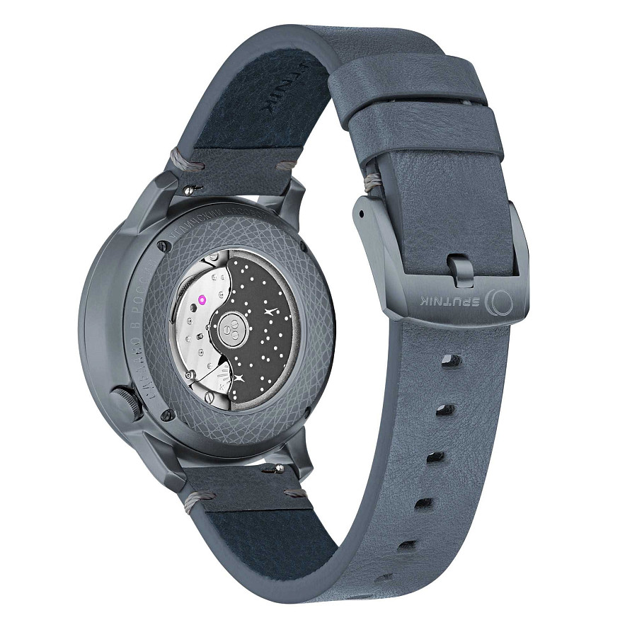 Часы Lincor Cosmos Спутник 3073L-1 — кожаный, мужские