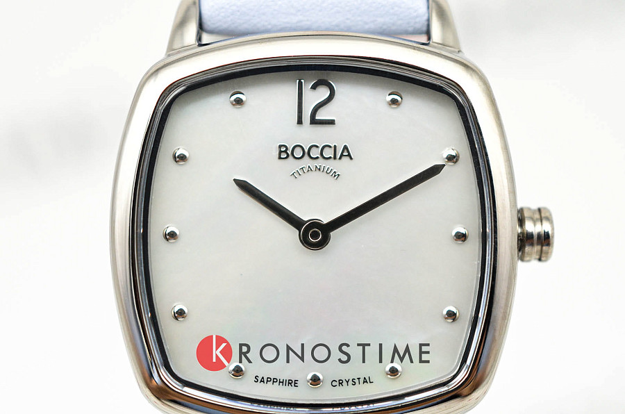 Часы Boccia Titanium Square 3343-05 — артикул 3343-05