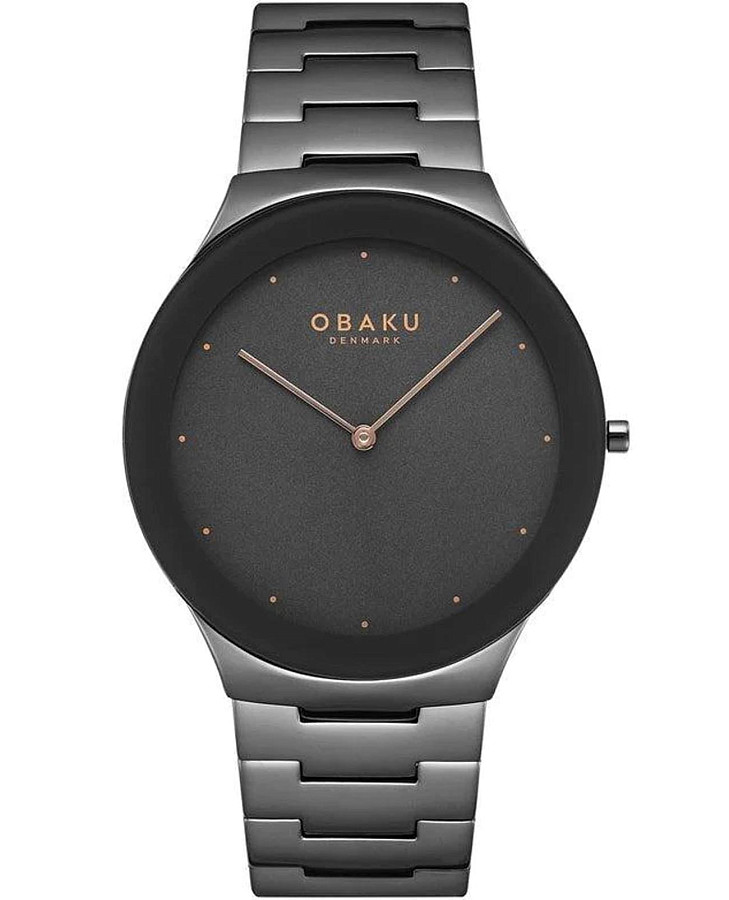 Часы Obaku Links V290GXUUSU — женские, черный