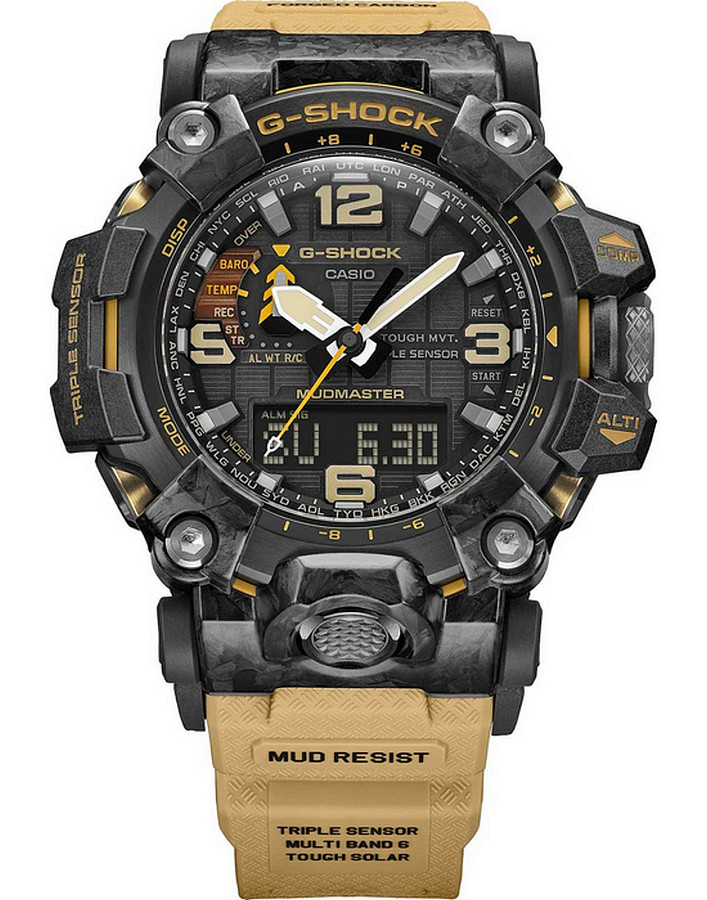 Часы Casio G-Shock GWG-2000-1A5DR (GWG-2000-1A5ER) — пластик, Япония