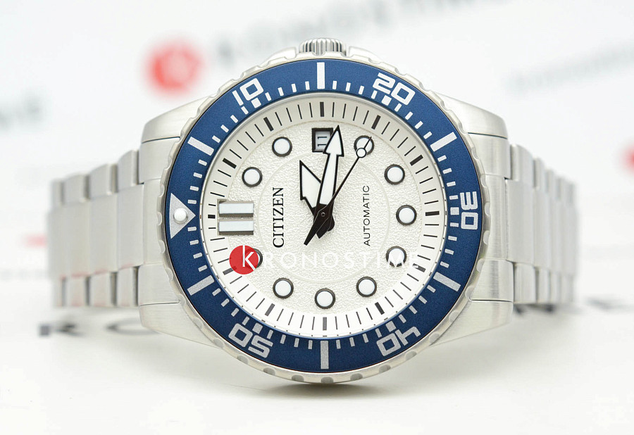 Часы Citizen Automatic NJ0171-81A — механические, металл сталь