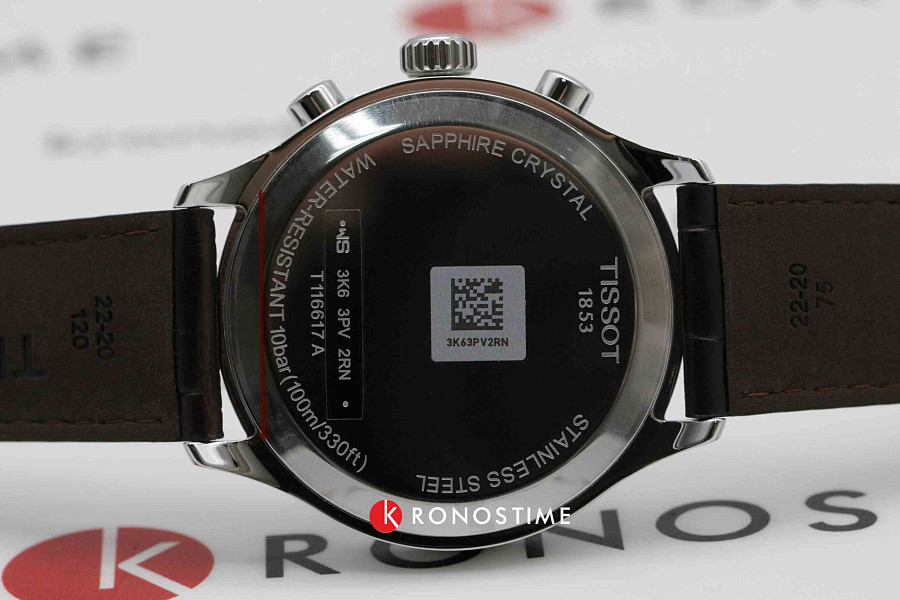 Часы Tissot Chrono XL Classic T116.617.16.091.00 — артикул T1166171609100, мужские