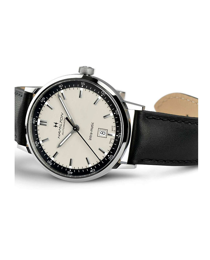 Часы Hamilton American Classic Intra-Matic Auto H38425720 — мужские, черный