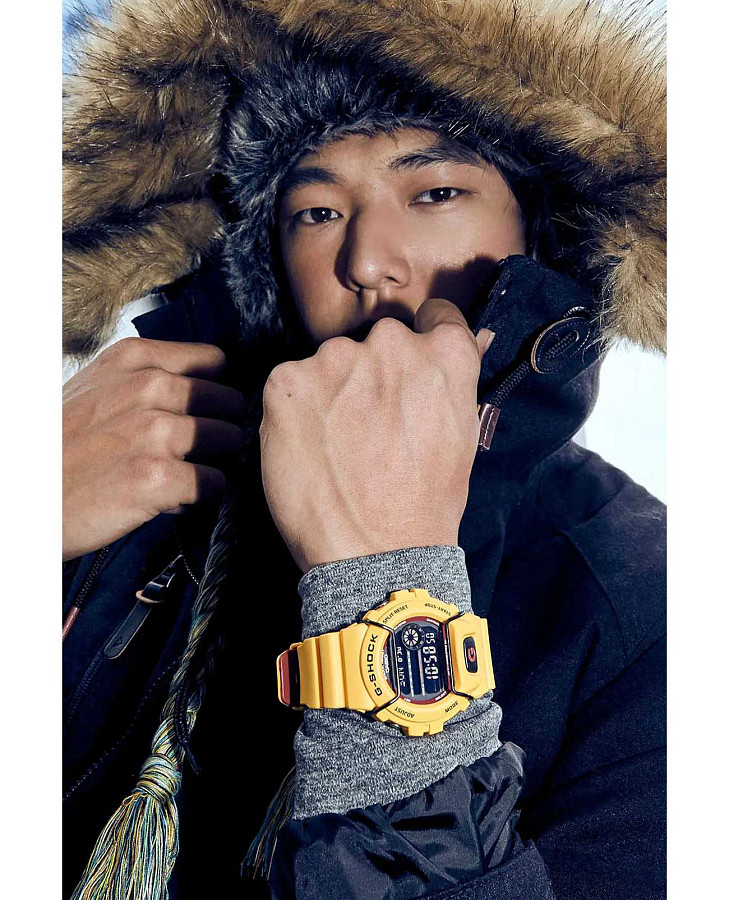 Часы Casio G-Shock GLS-6900-9E — электронные, пластик