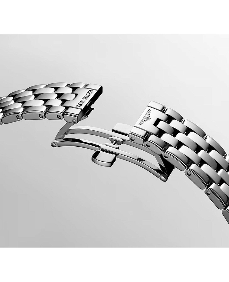 Часы Longines Flagship L4.984.4.59.6 — серебристый, металл сталь