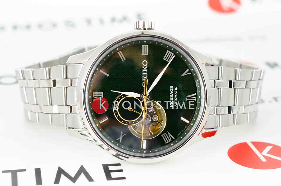 Часы Seiko Presage SSA463J1 — механические, сталь металл