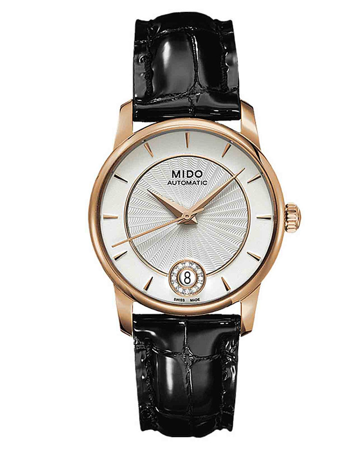Часы Mido Baroncelli II Lady M007.207.36.036.00 — женские, белый