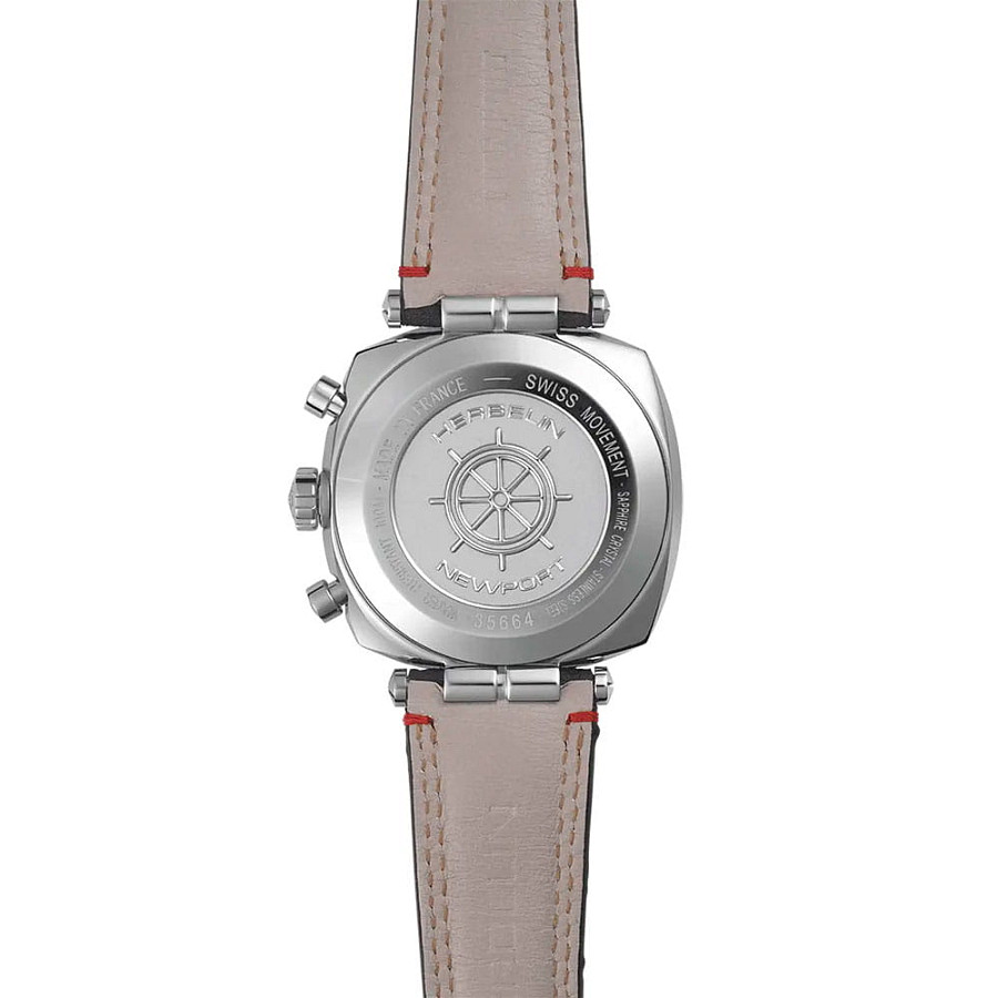 Часы Herbelin Newport Heritage 35664AP25 — металл сталь, Франция