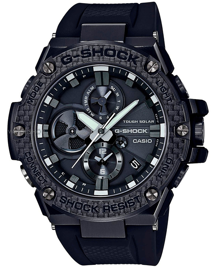 Часы Casio G-Shock GST-B100X-1A — мужские, черный