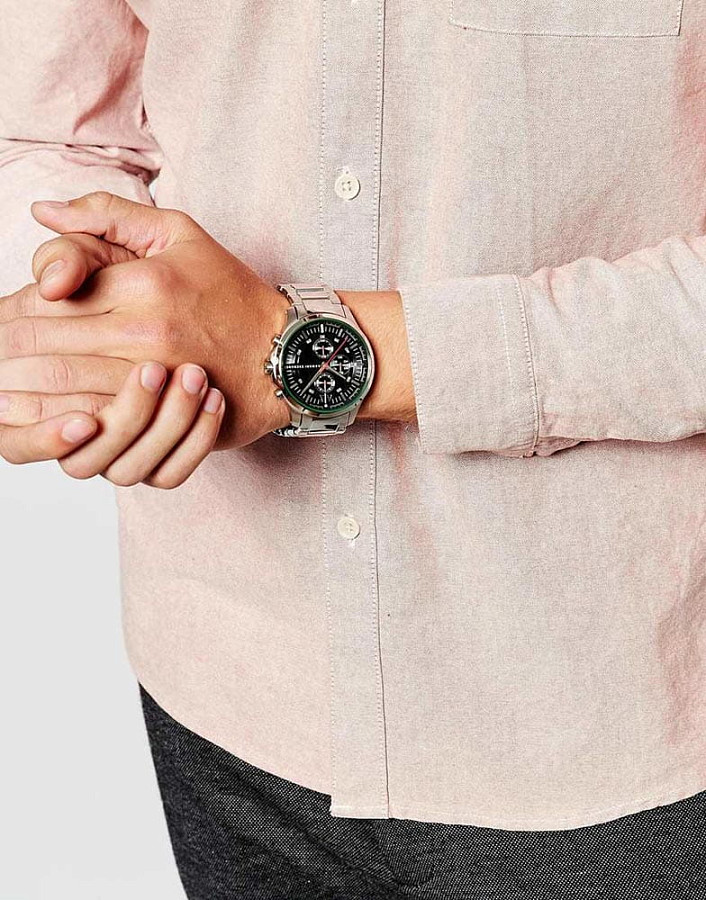 Часы Armani Exchange Drexler AX2163 — сталь, Италия
