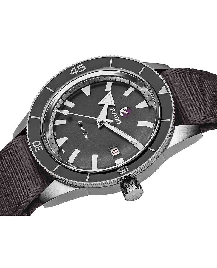 Часы Rado Captain Cook Automatic R32505016 — механические, металл сталь керамика