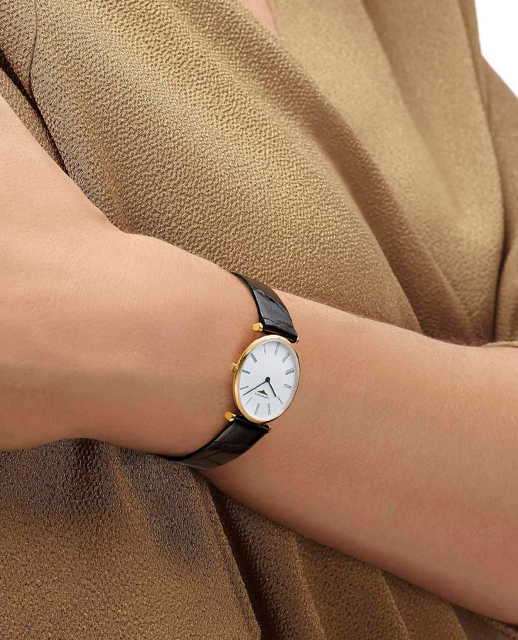 Часы Longines La Grande Classique L4.512.2.11.2 — кожаный, женские