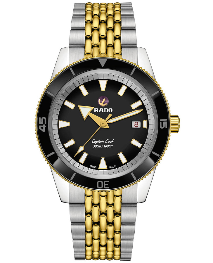 Часы Rado Captain Cook Automatic R32138153 — мужские, черный