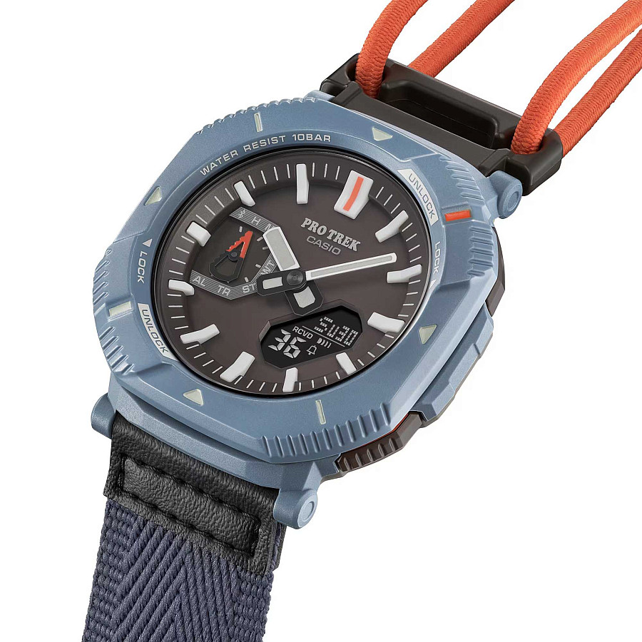 Часы Casio Pro Trek PRJ-B001B-2DR (PRJ-B001B-2) — пластик, Япония