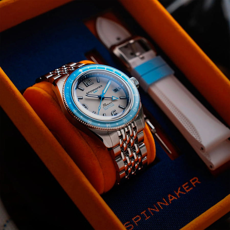 Часы Spinnaker Fleuss Gmt Automatic SP-5120-22 — Италия, механические