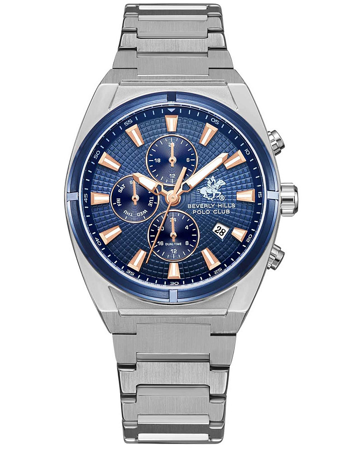 Часы Beverly Hills Polo Club BP3733X.390 — мужские, синий