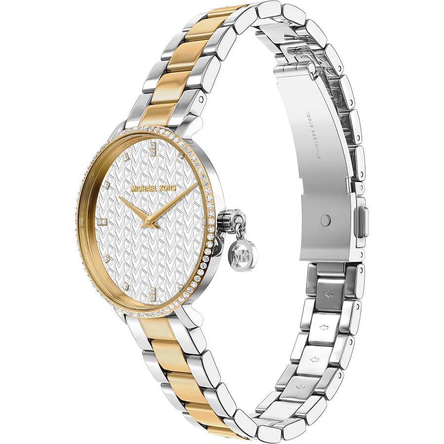 Часы Michael Kors Mini Pyper MK7574 — кварцевые, металл сталь