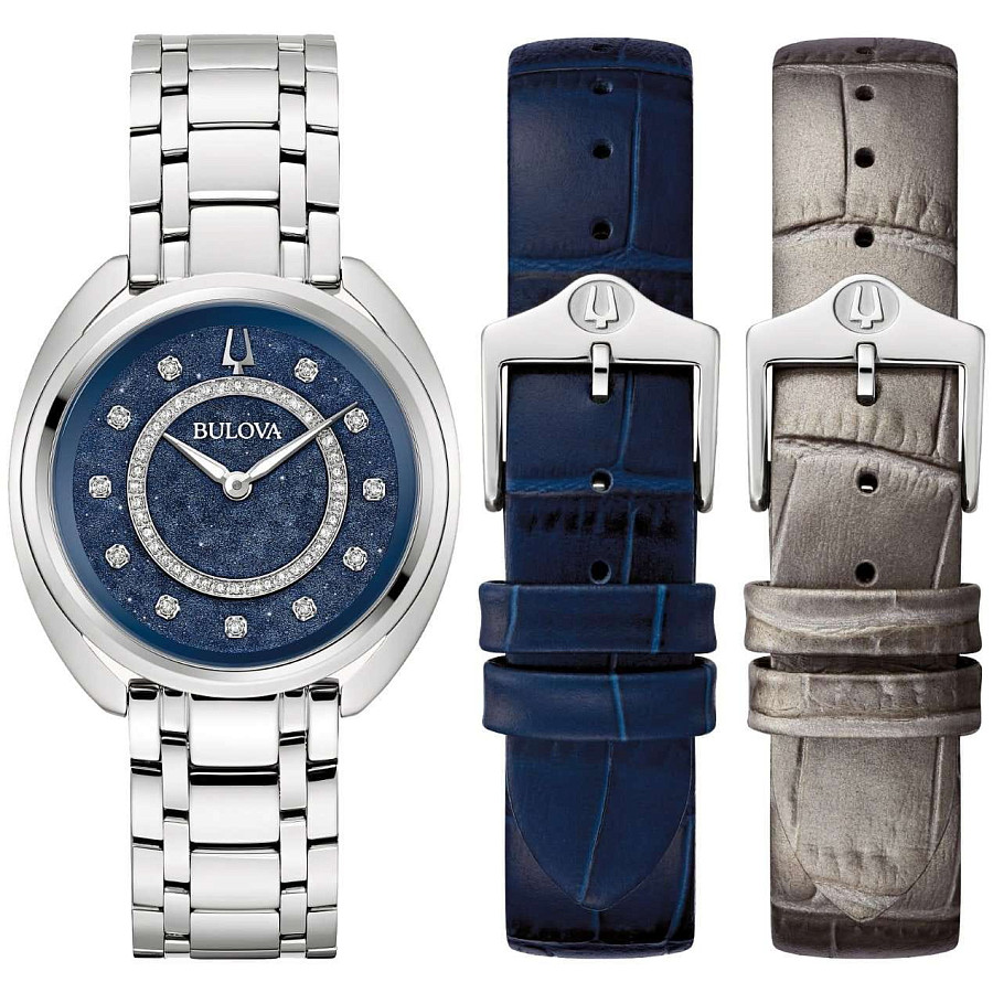 Часы Bulova Duality 96X160 — нержавеющая сталь, женские