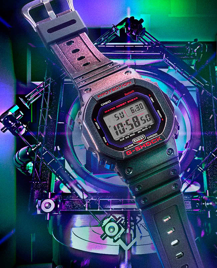 Часы Casio G-Shock DW-B5600AH-6DR (DW-B5600AH-6) — Япония, электронные
