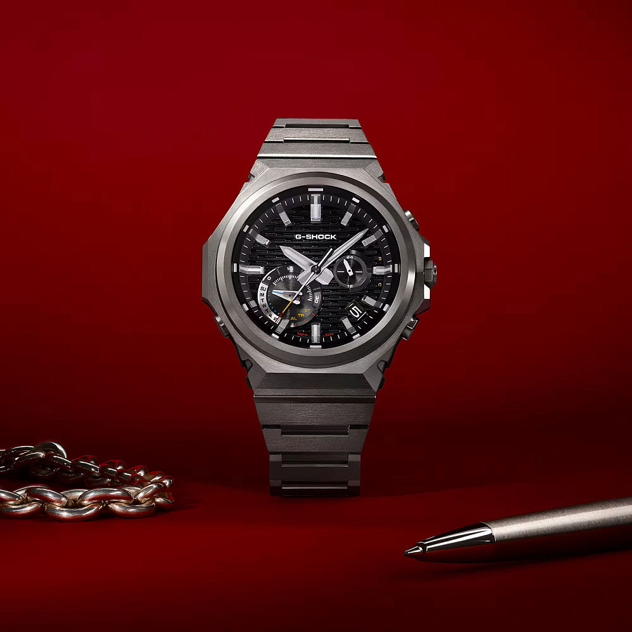 Часы Casio G-Shock G-Steel GST-B1000D-1A — мужские, нержавеющая сталь