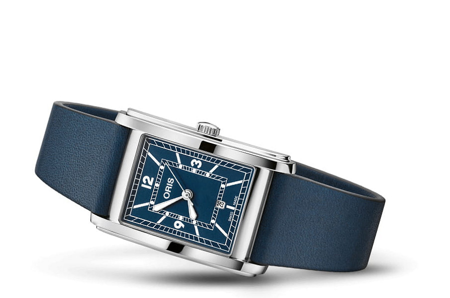 Часы Oris Rectangular 01 561 7783 4065-07 5 19 17 — механические, металл сталь
