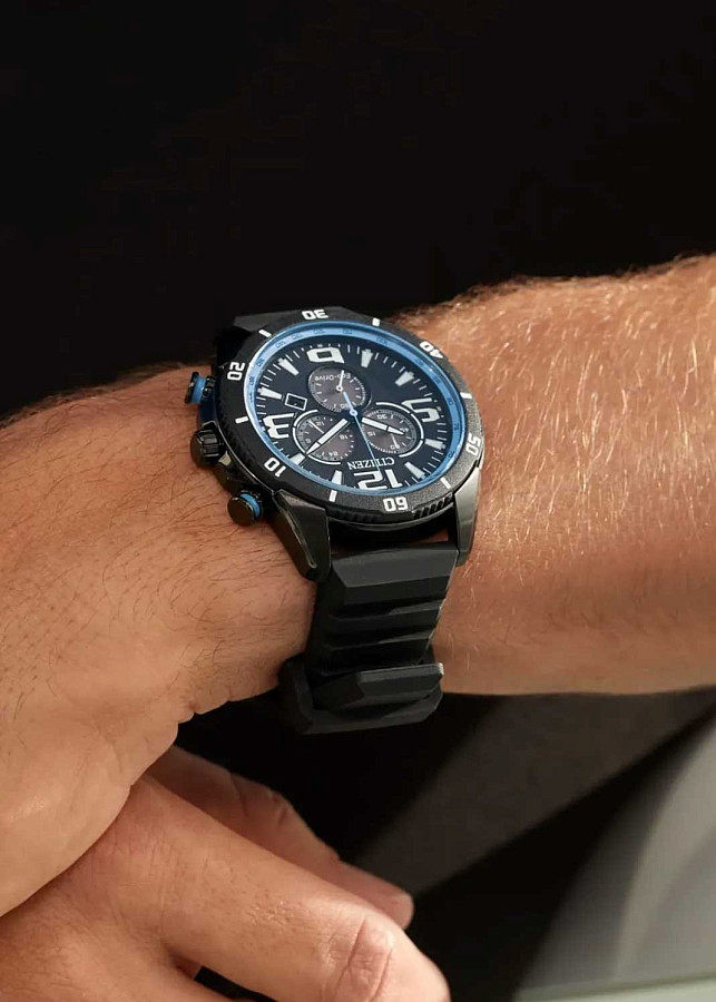 Часы Citizen Eco-Drive AT2587-02E — металл сталь, Япония