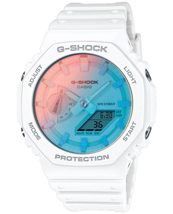 Часы Casio G-Shock GA-2100TL-7ADR (GA-2100TL-7A) — мужские