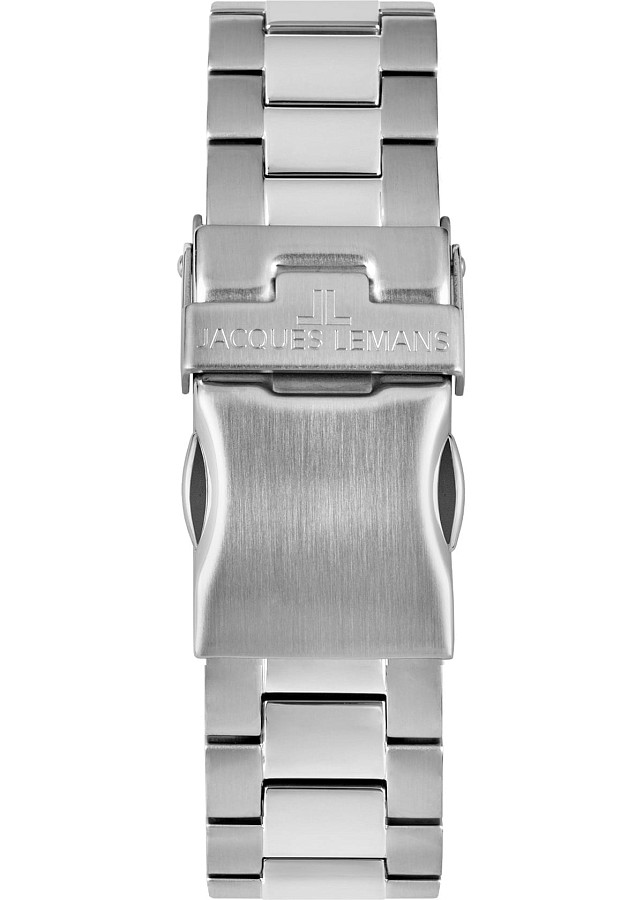 Часы Jacques Lemans Liverpool Diver 1-2206H — кварцевые, сталь металл