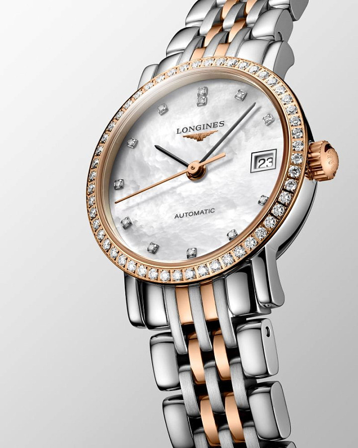 Часы Longines Elegant Collection L4.309.5.88.7 — металл сталь золото, Швейцария