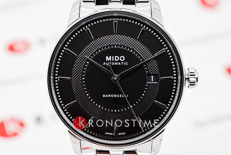 Часы Mido Baroncelli Signature M037.407.11.051.01 — Швейцария, механические