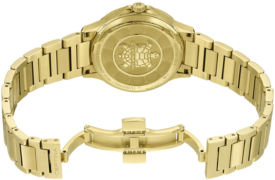 Часы Certina DS-6 Lady C039.251.33.367.00 — кварцевые, металл сталь