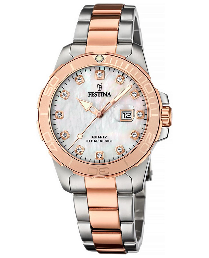 Часы Festina Boyfriend F20505/1 — женские, перламутровый