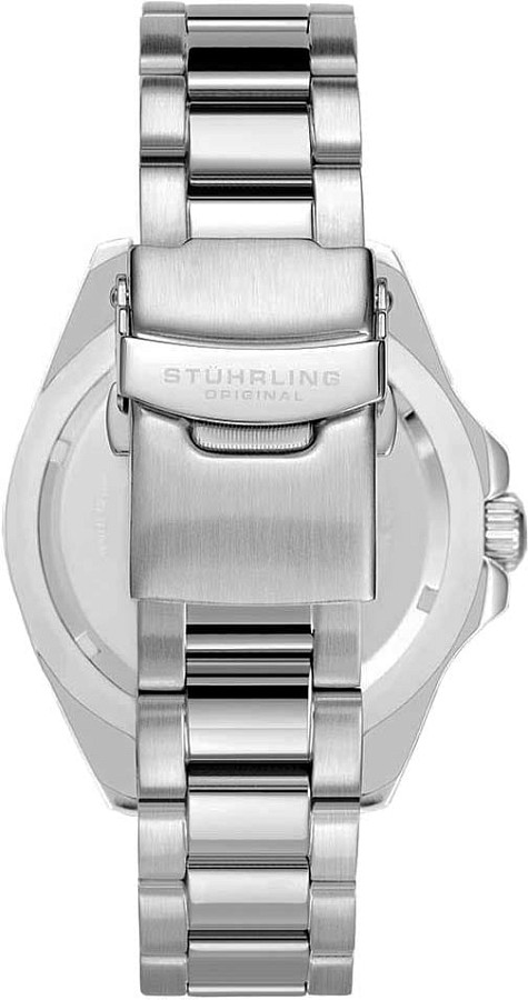 Часы Stuhrling Aquadiver 3950A.1 — кварцевые, сталь металл