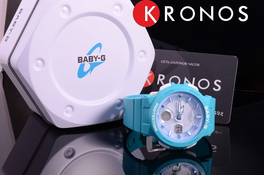 Часы Casio Baby-G BGA-250-2A — пластик, Япония