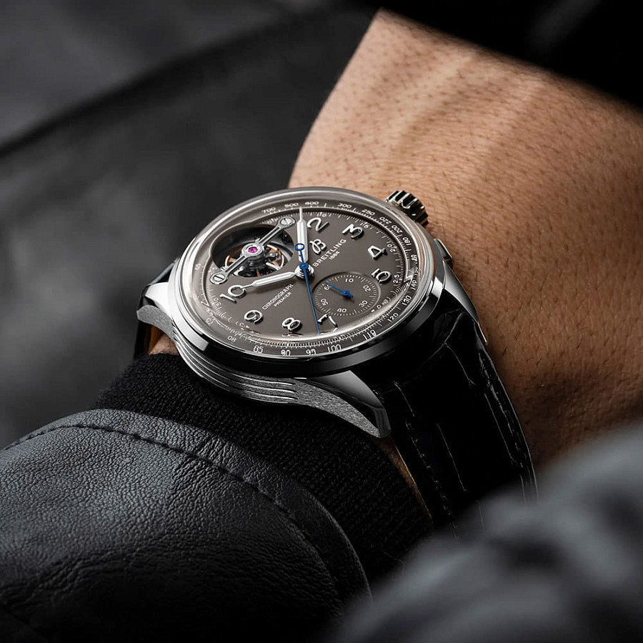 Часы Breitling Premier B21 Chronograph Tourbillon 42 JB2120A61B1P1 — артикул JB2120A61B1P1
