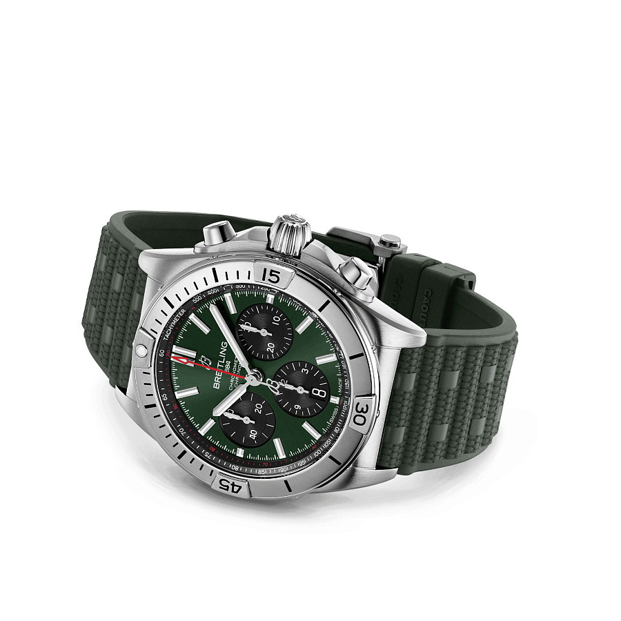 Часы Breitling Chronomat B01 42 AB0134101L2S1 — сталь металл, Швейцария