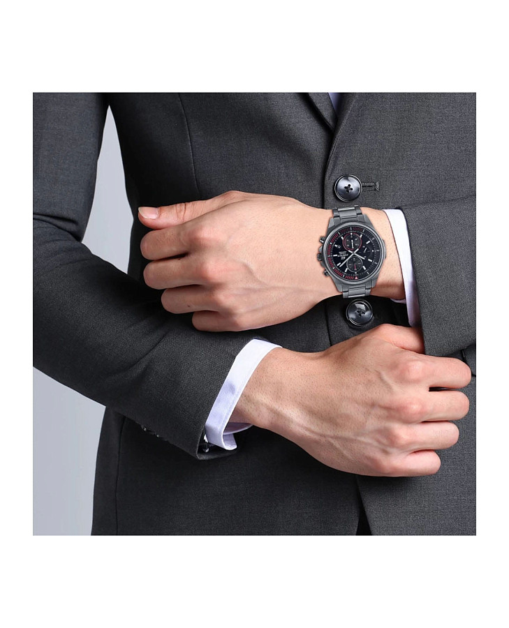 Часы Casio Edifice EFR-S572DC-1A — кварцевые, сталь металл