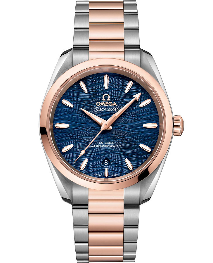 Часы Omega Seamaster Aqua Terra 220.20.38.20.03.001 — женские, синий