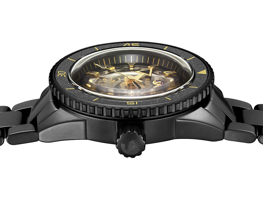 Часы Rado Captain Cook High-Tech Ceramic R32147162 — Швейцария, механические