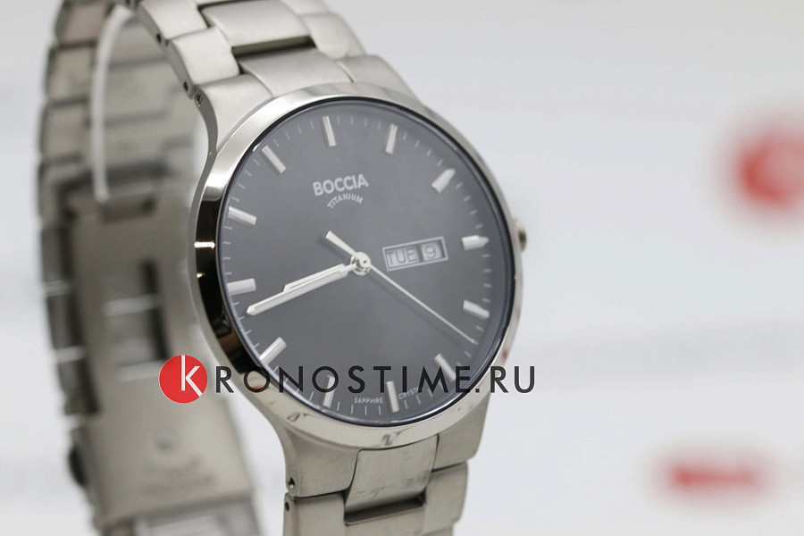 Часы Boccia Titanium 3649-03 — Германия, кварцевые