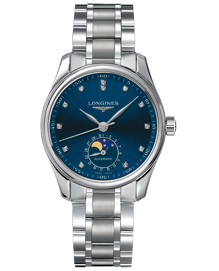 Часы Longines Master Collection L2.409.4.97.6 — женские, синий