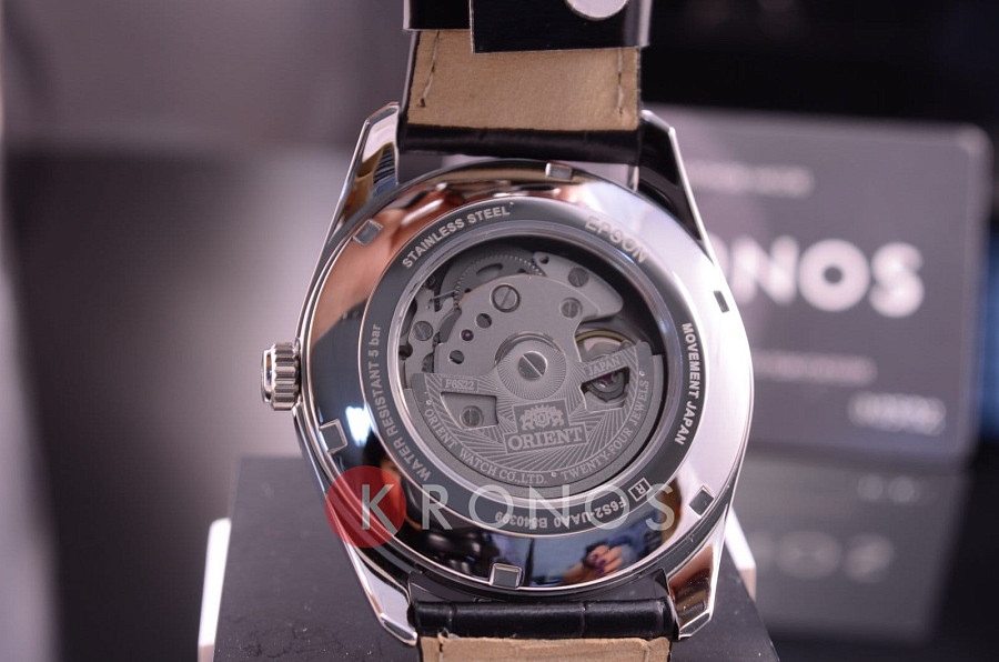 Часы Orient Contemporary RA-AR0004S1 (RN-AR0004S) — черный, сталь металл