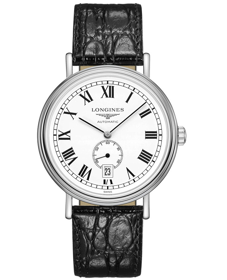Часы Longines Presence L4.905.4.11.2 — мужские, белый