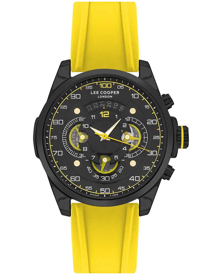 Часы Lee Cooper LC07432.657 — мужские, черный