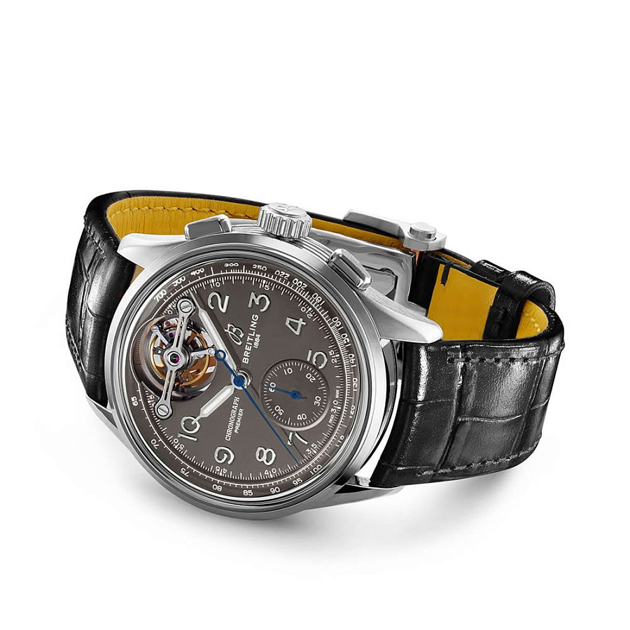 Часы Breitling Premier B21 Chronograph Tourbillon 42 JB2120A61B1P1 — золото, Швейцария