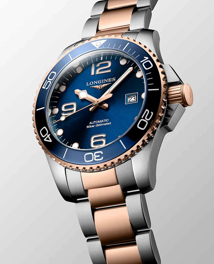 Часы Longines HydroConquest L3.782.3.98.7 — механические, Швейцария, мужские